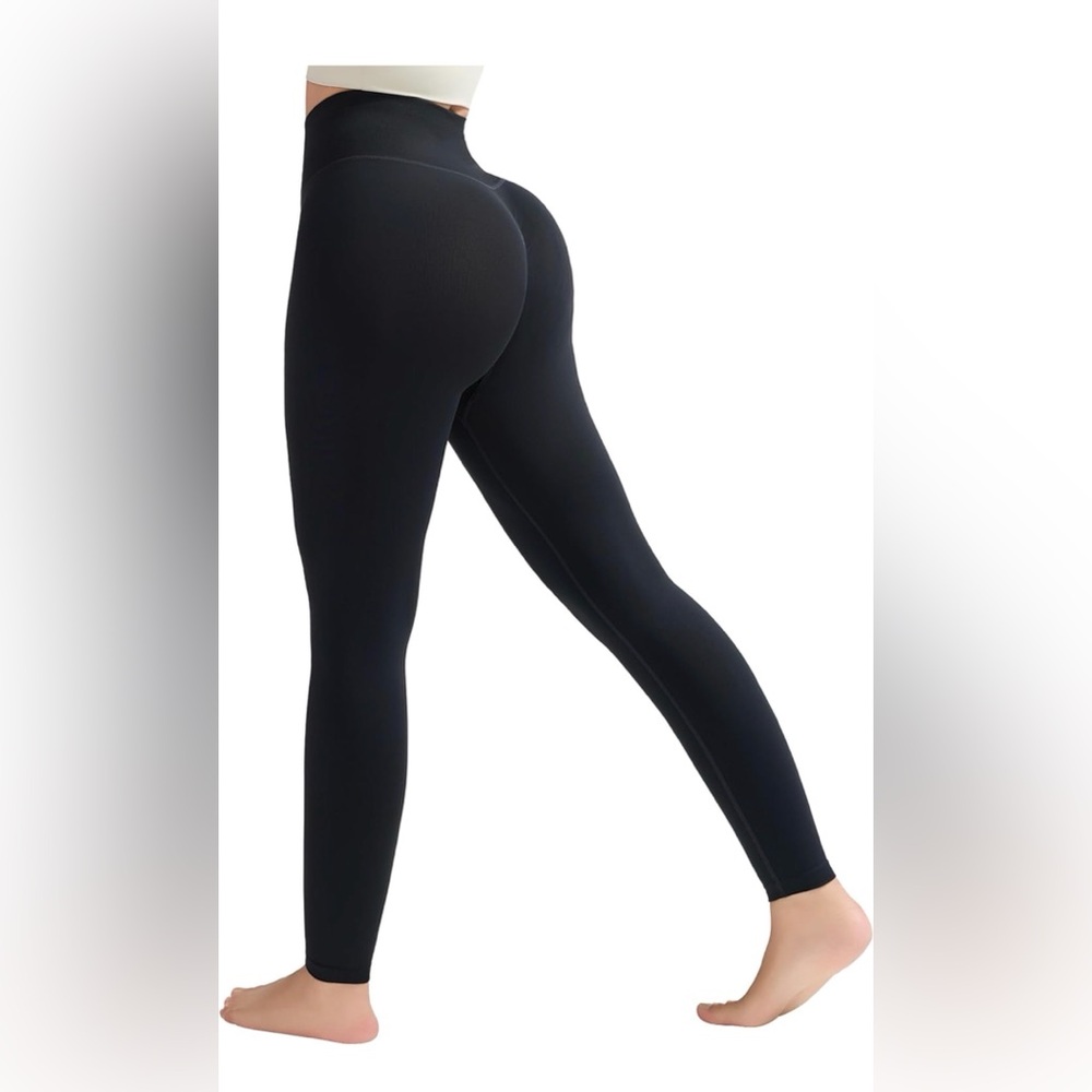 Tummy Control Butt Scrunch Leggings for Women,High Waisted Seamless